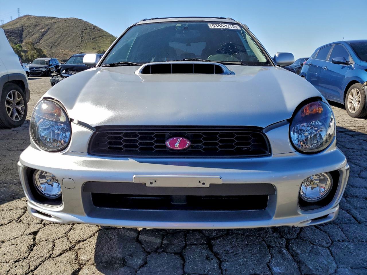 2003 Subaru Impreza Wrx Silver vin: JF1GG29653G802011