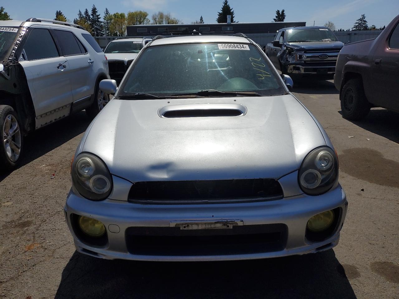 2003 Subaru Impreza Wrx Silver vin: JF1GG29653G813574