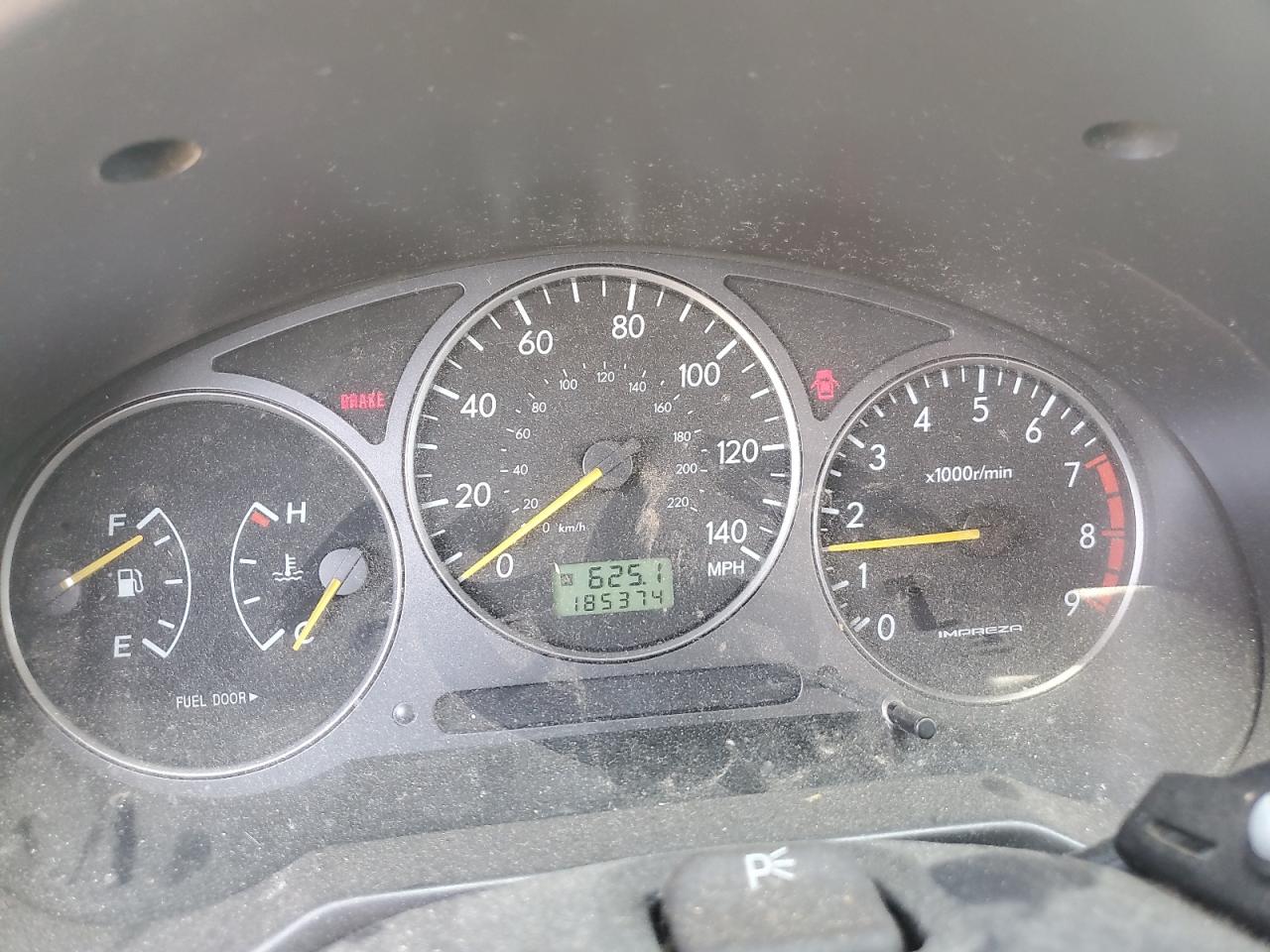2003 Subaru Impreza Wrx Silver vin: JF1GG29653G813574