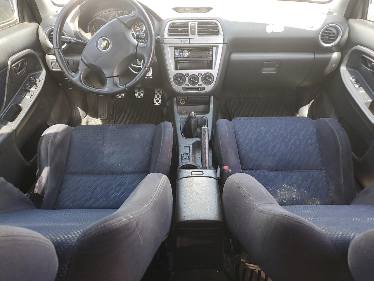 2003 Subaru Impreza Wrx Silver vin: JF1GG29653G813574