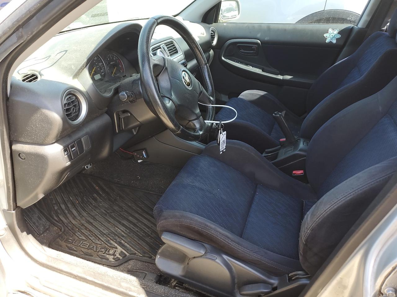 2003 Subaru Impreza Wrx Silver vin: JF1GG29653G813574