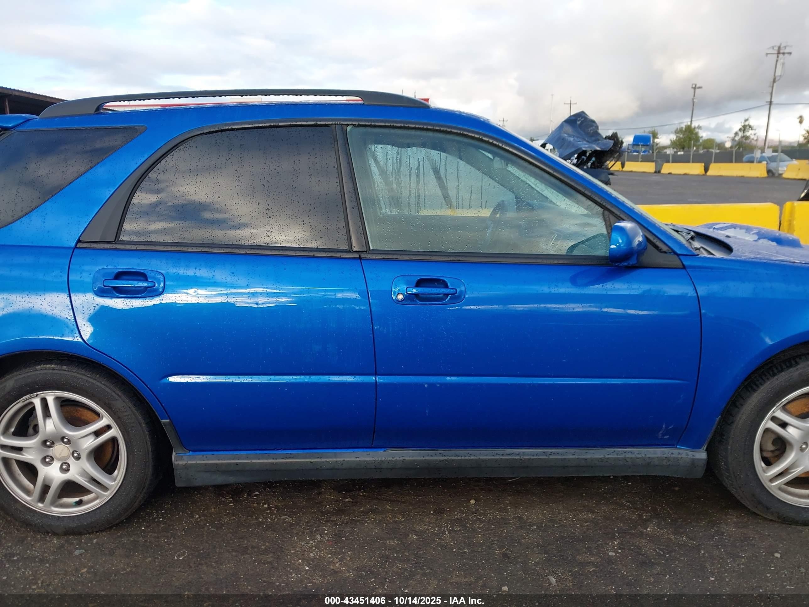2002 Subaru Impreza Wrx Blue vin: JF1GG29662G808141