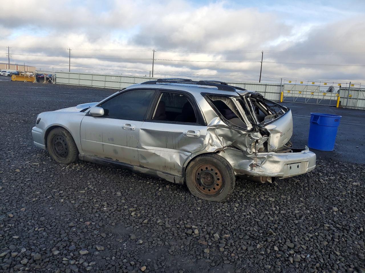 2003 Subaru Impreza Wrx Silver vin: JF1GG29663H805591