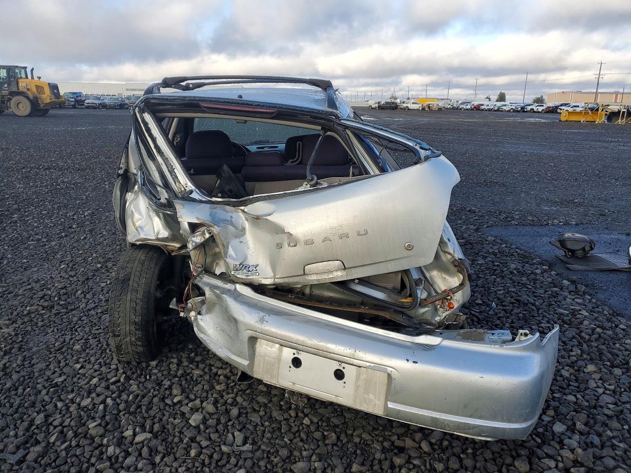 2003 Subaru Impreza Wrx Silver vin: JF1GG29663H805591