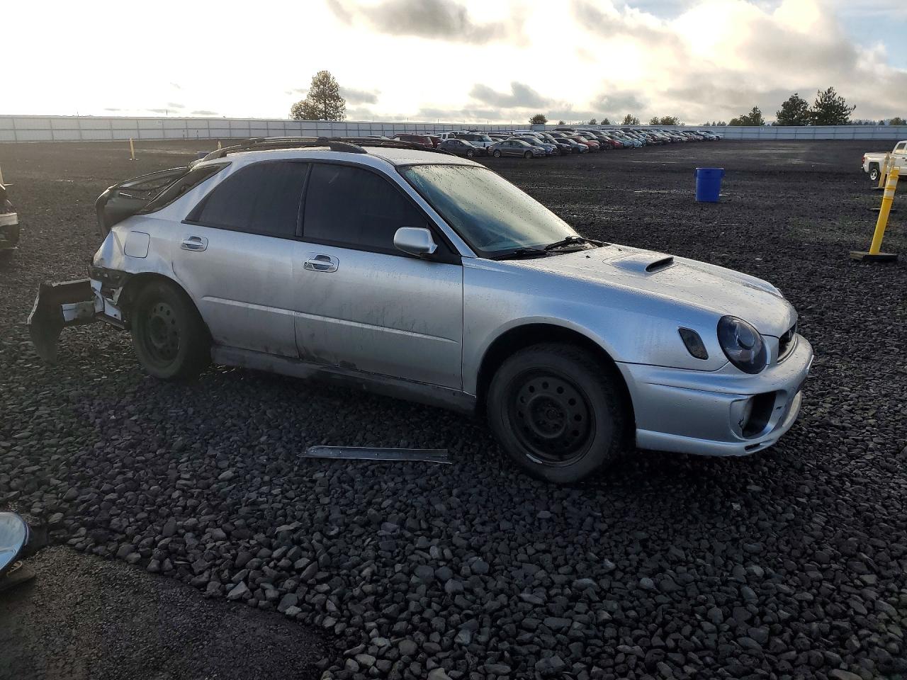 2003 Subaru Impreza Wrx Silver vin: JF1GG29663H805591