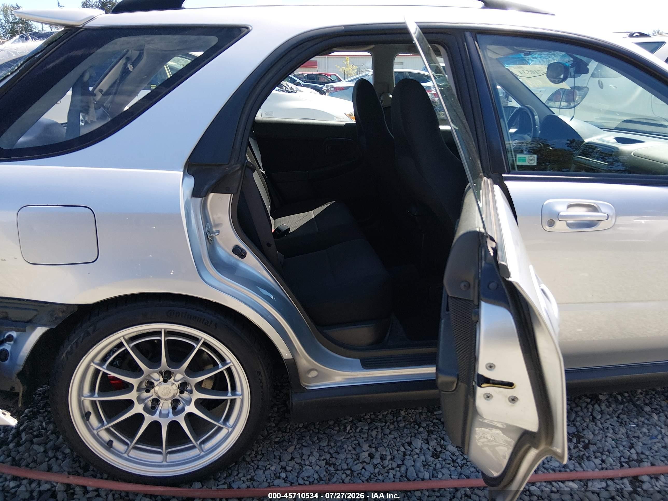 2004 Subaru Impreza Wrx Silver vin: JF1GG29664G811768