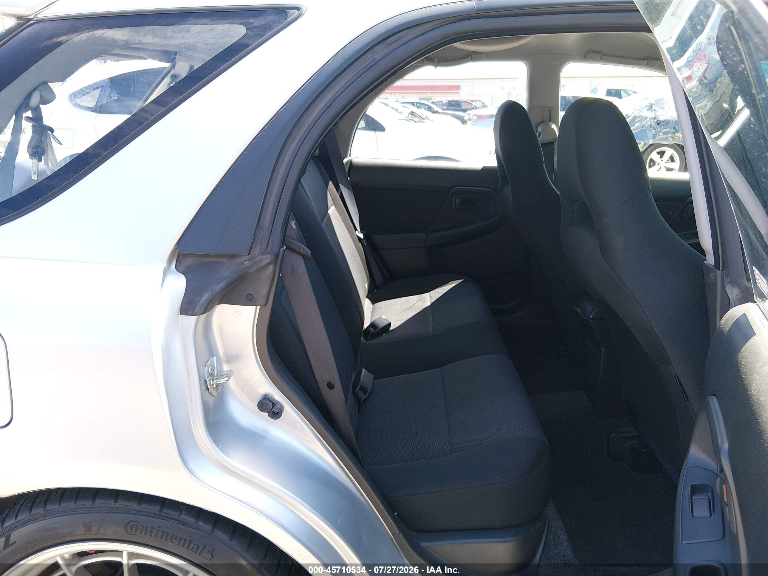 2004 Subaru Impreza Wrx Silver vin: JF1GG29664G811768
