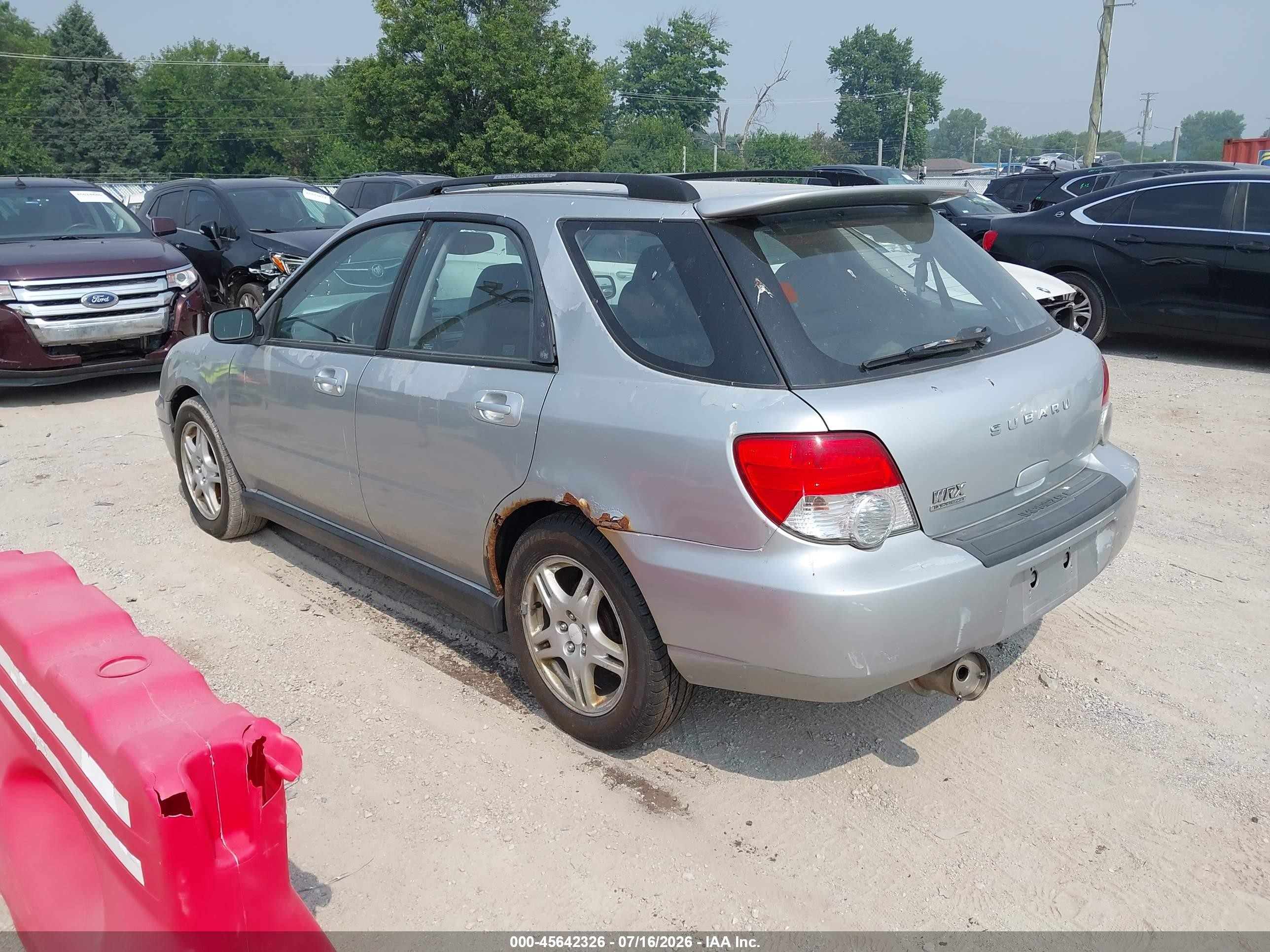 2004 Subaru Impreza Wrx Silver vin: JF1GG29664H811277