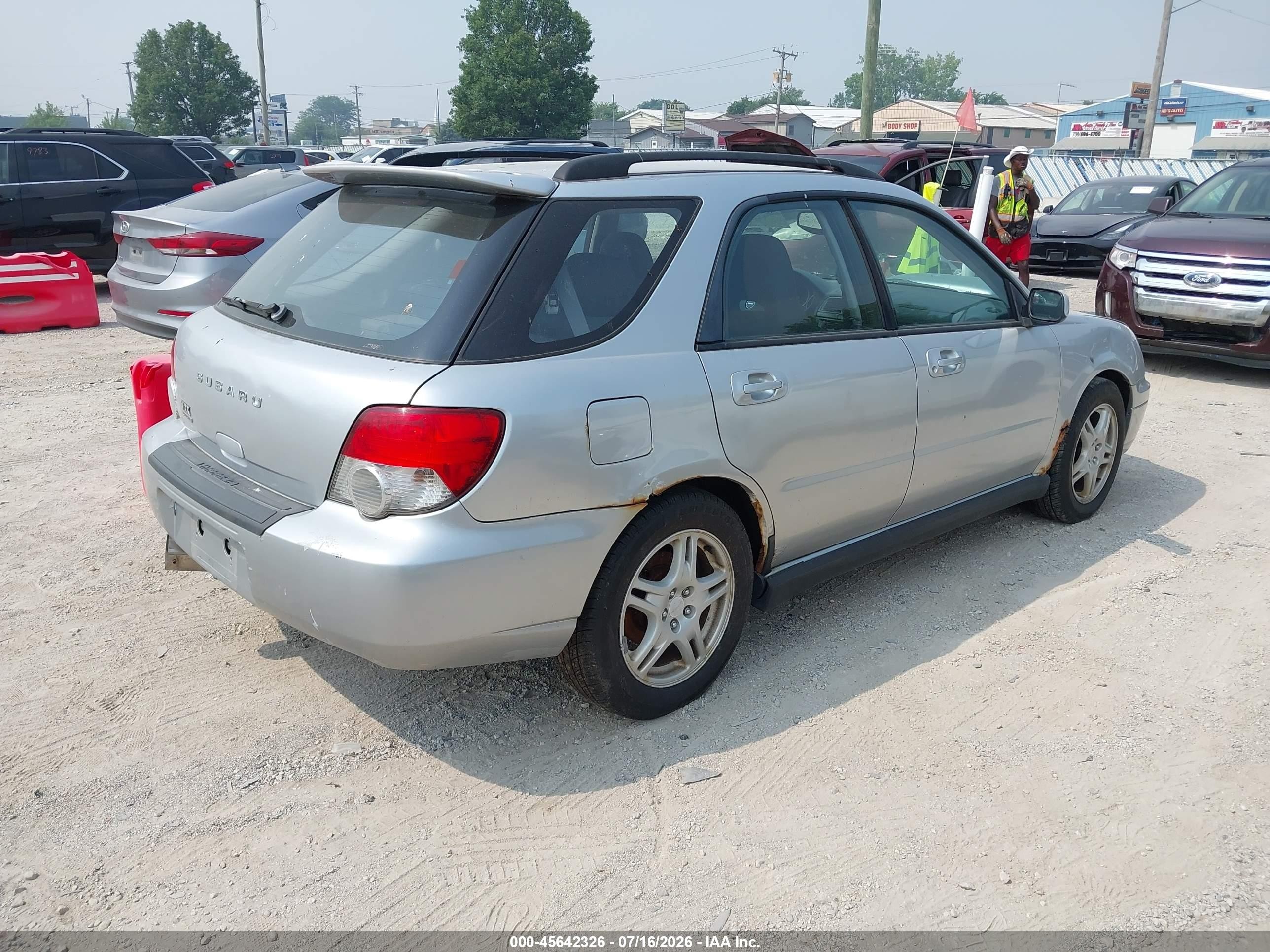 2004 Subaru Impreza Wrx Silver vin: JF1GG29664H811277