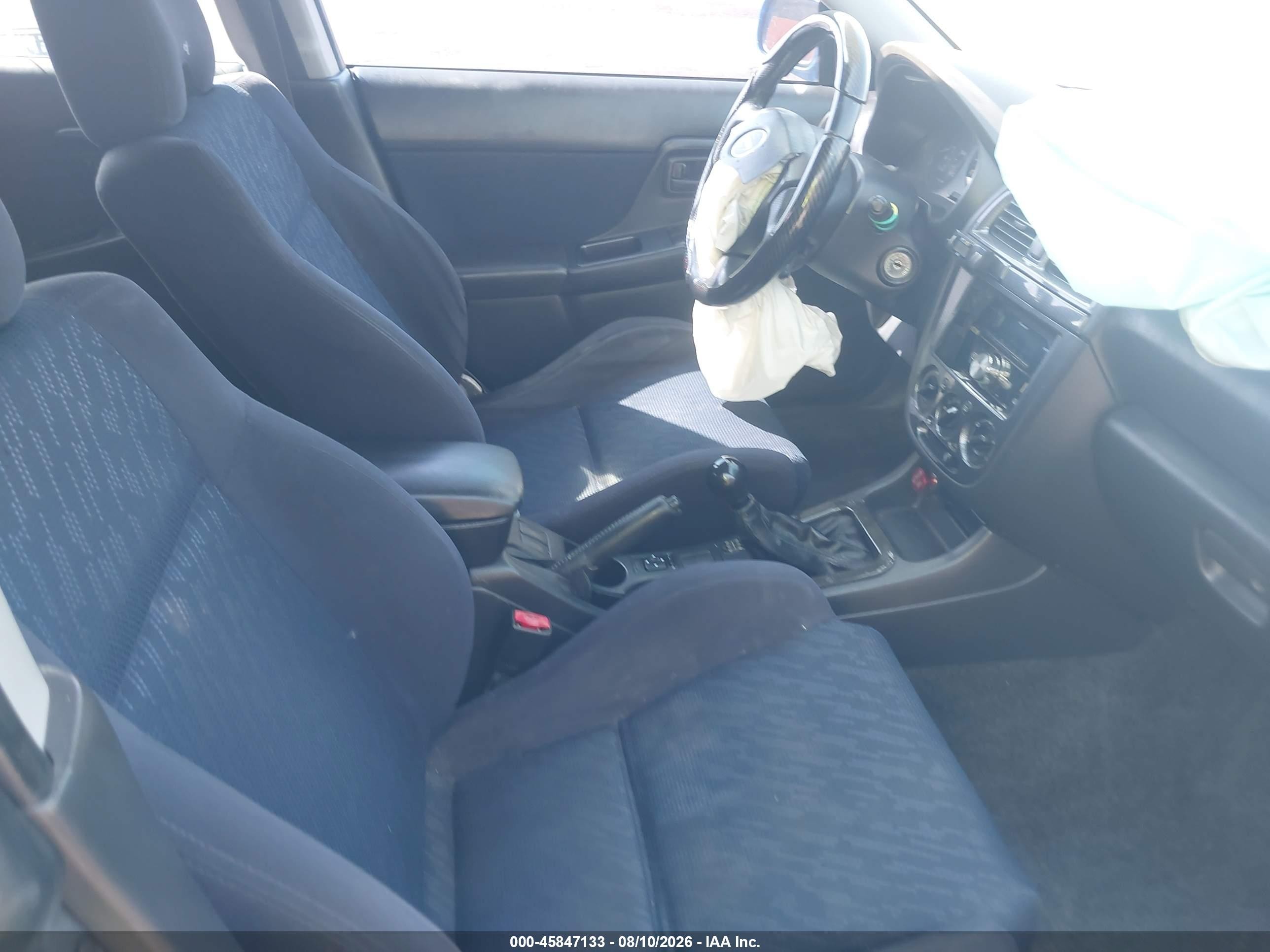 2002 Subaru Impreza Wrx Blue vin: JF1GG29672G814062