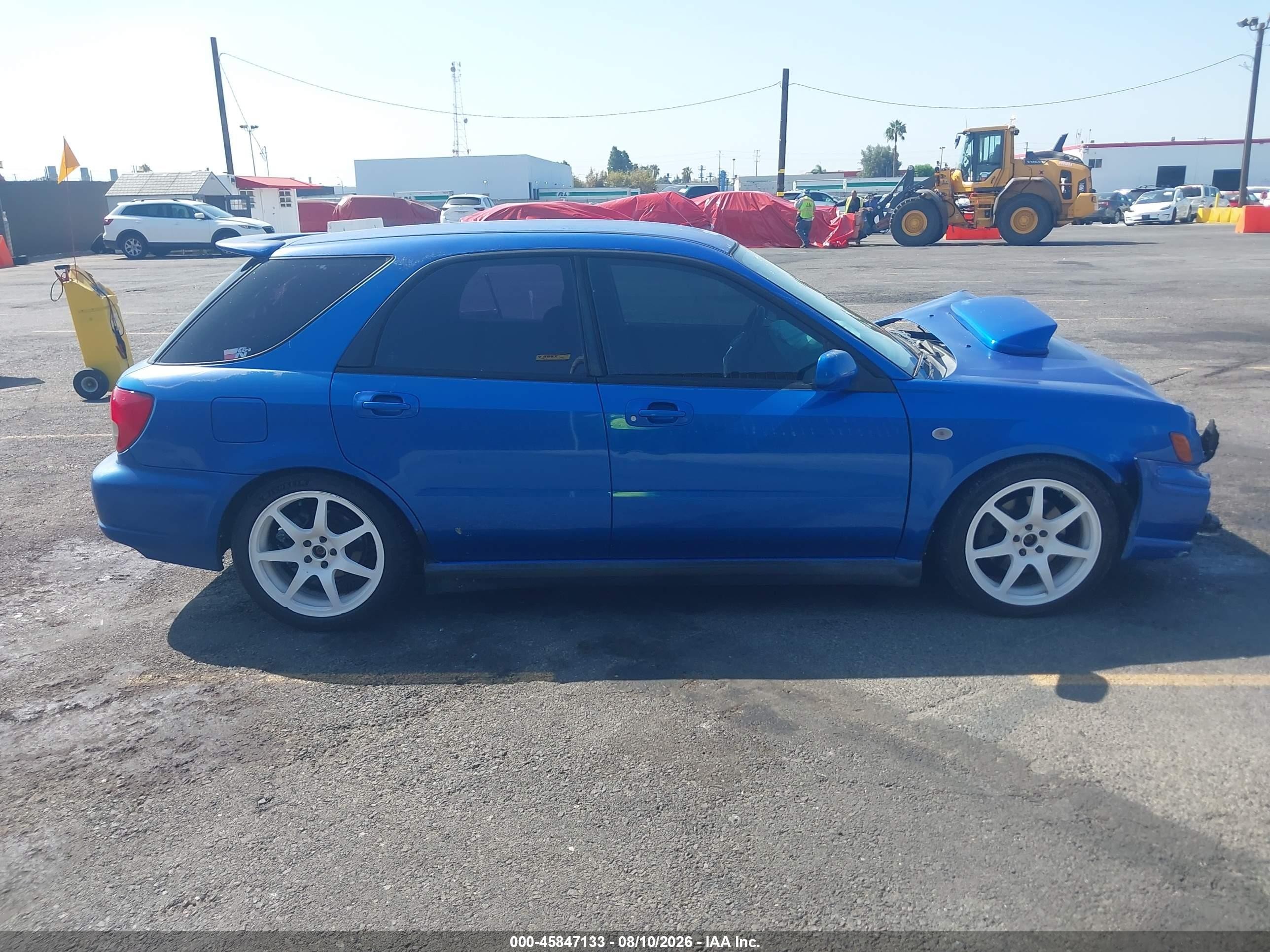 2002 Subaru Impreza Wrx Blue vin: JF1GG29672G814062