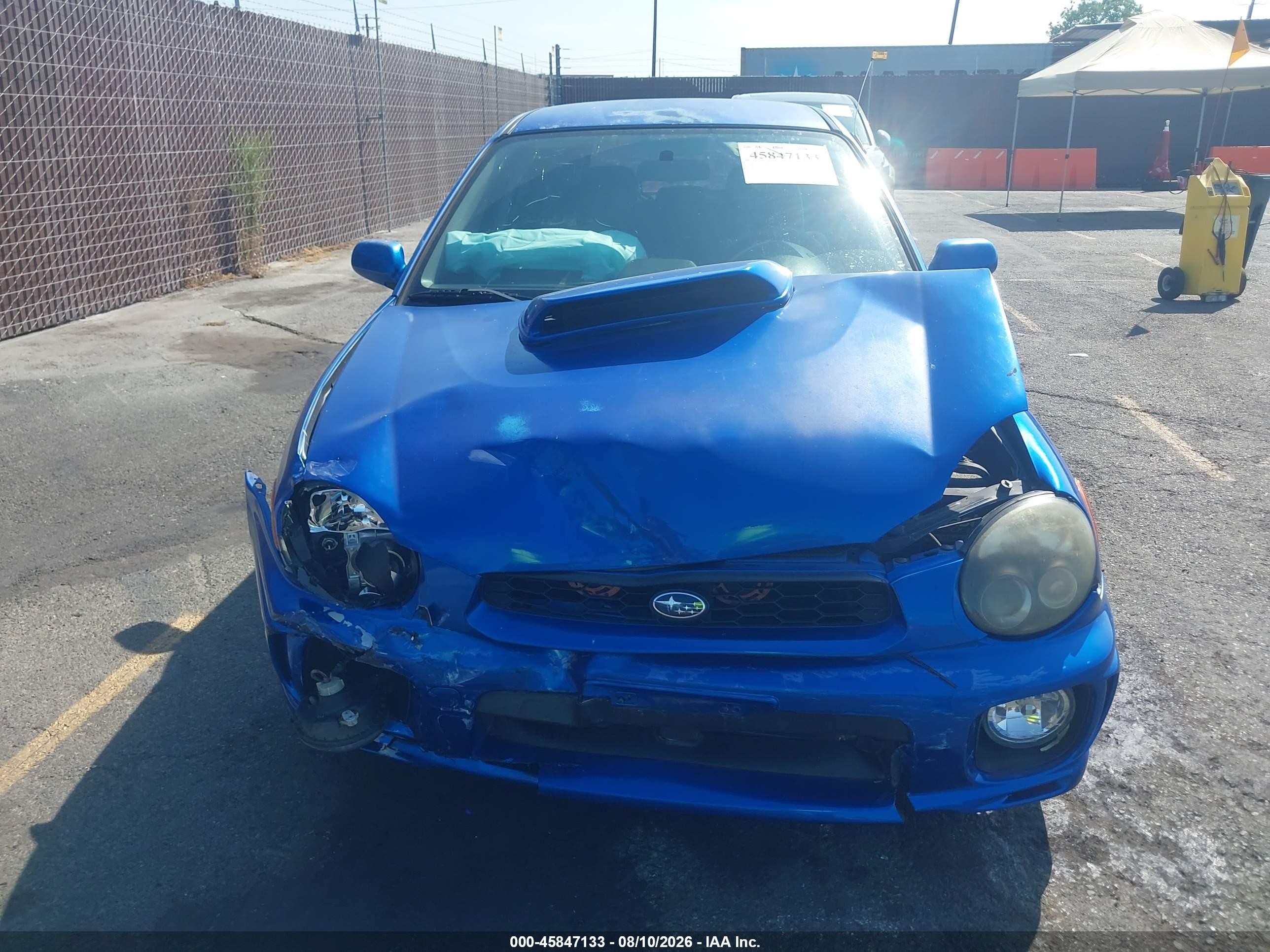 2002 Subaru Impreza Wrx Blue vin: JF1GG29672G814062