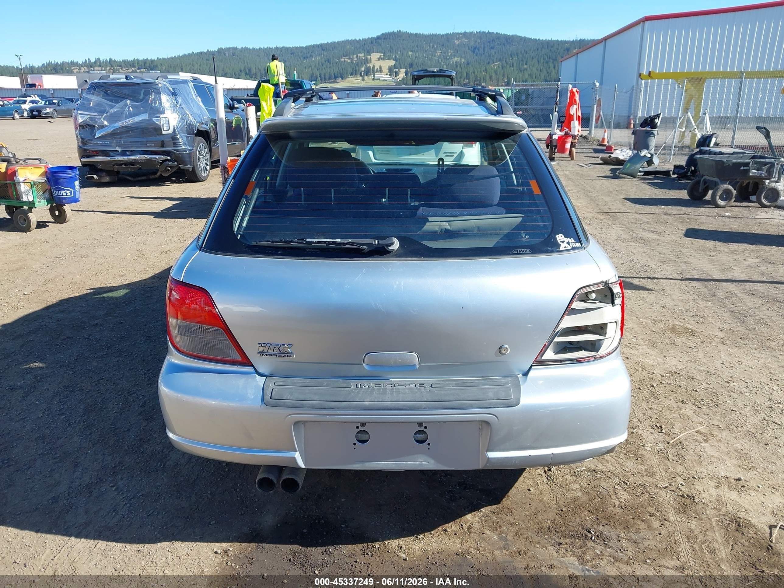 2002 Subaru Impreza Wrx Серебряный vin: JF1GG29672G824879