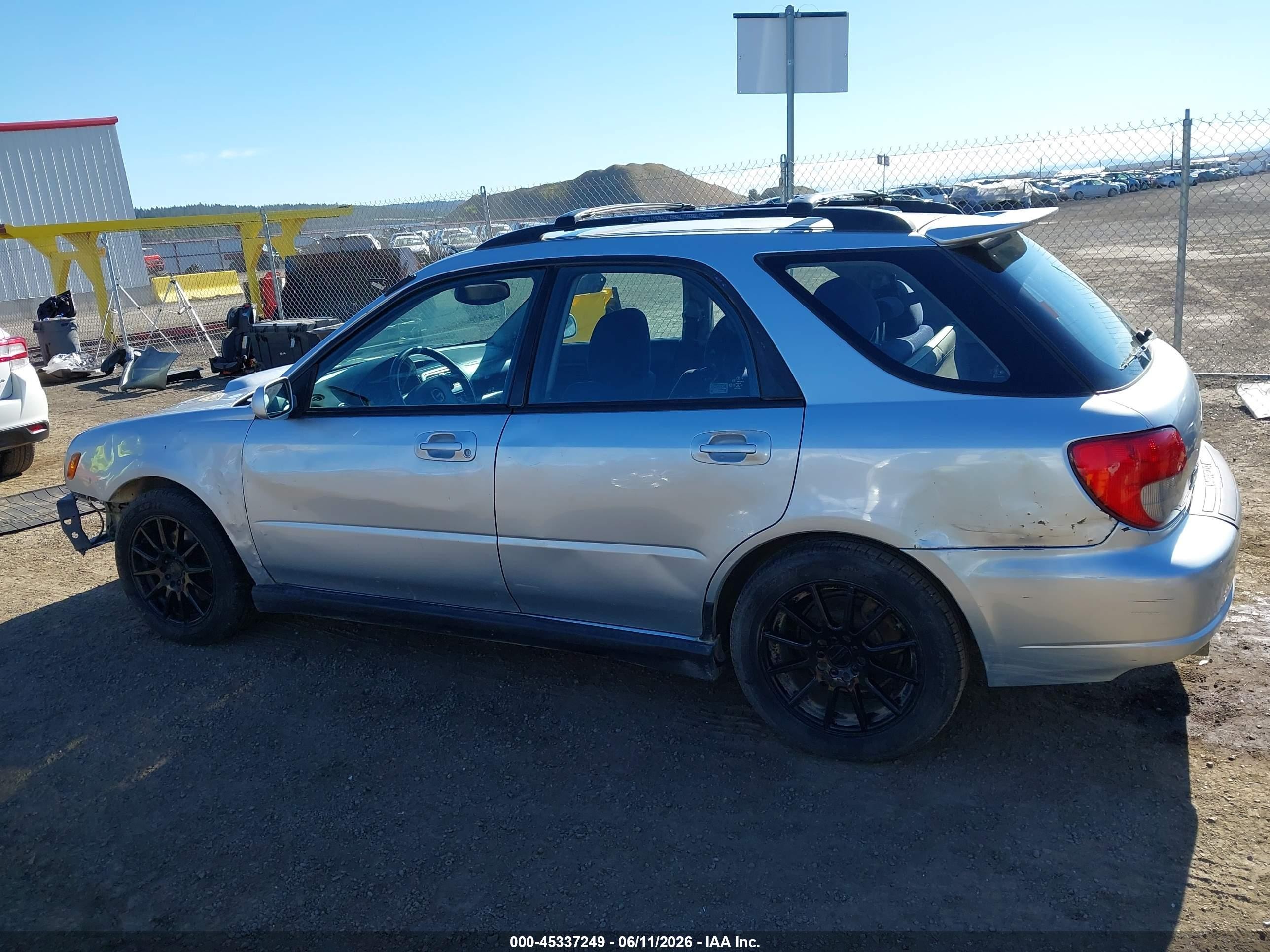 2002 Subaru Impreza Wrx Серебряный vin: JF1GG29672G824879