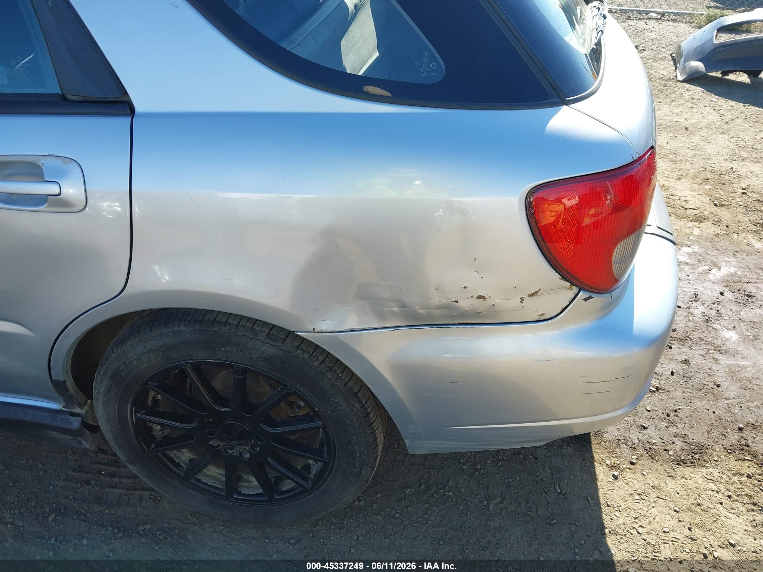 2002 Subaru Impreza Wrx Серебряный vin: JF1GG29672G824879