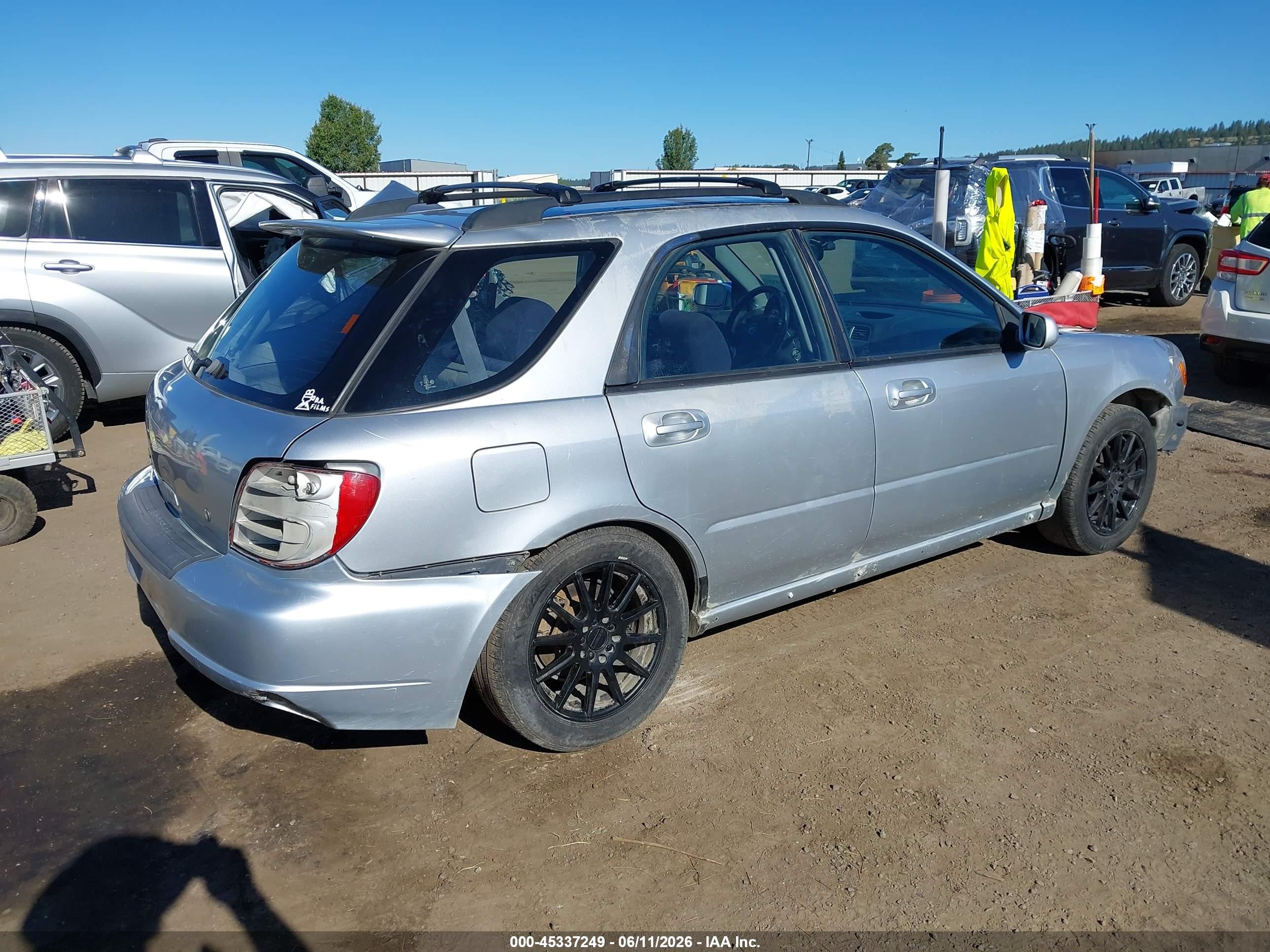 2002 Subaru Impreza Wrx Серебряный vin: JF1GG29672G824879