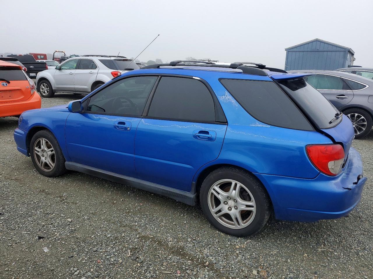 2002 Subaru Impreza Wrx Blue vin: JF1GG29672G832514