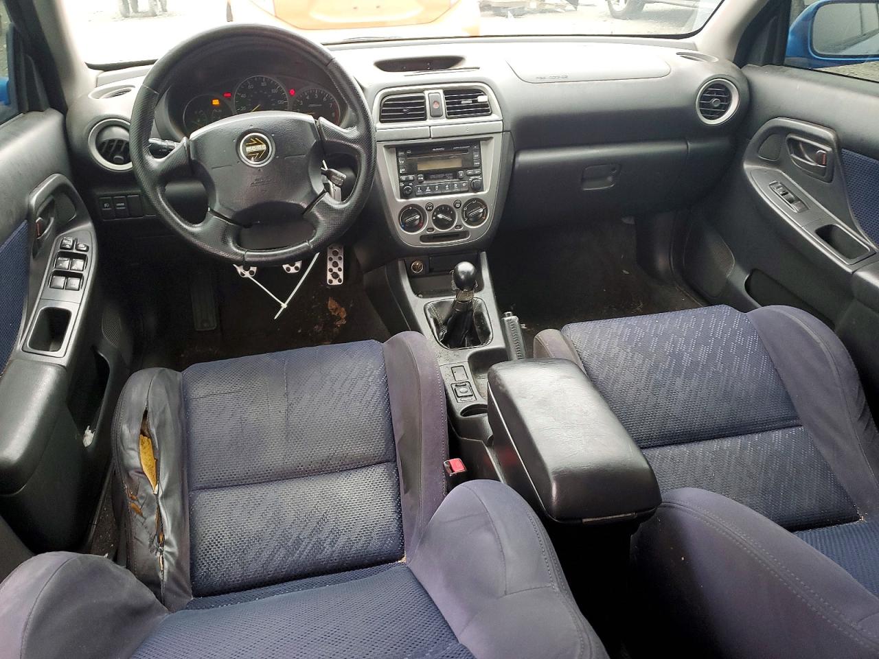 2002 Subaru Impreza Wrx Blue vin: JF1GG29672G832514