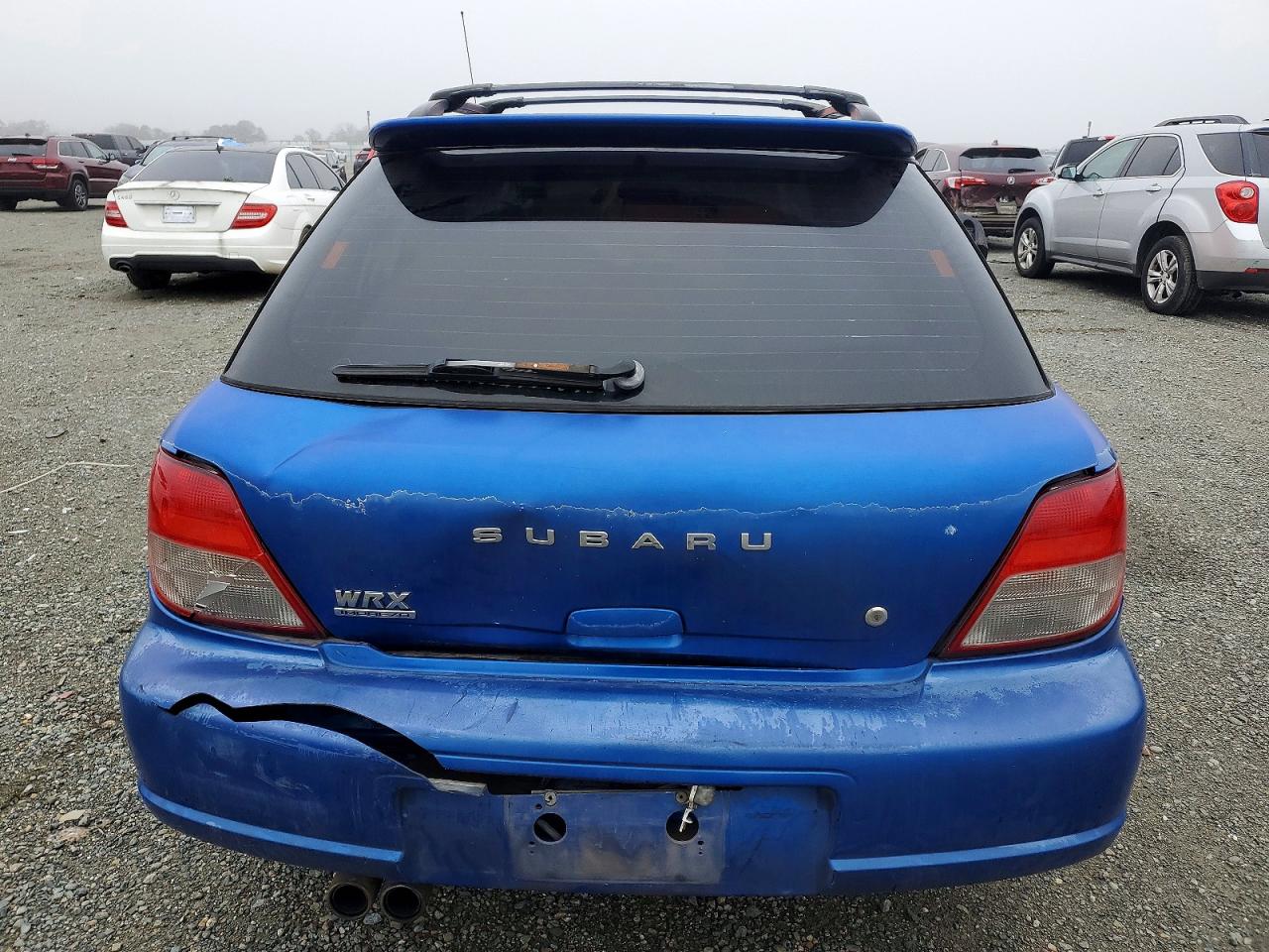 2002 Subaru Impreza Wrx Blue vin: JF1GG29672G832514