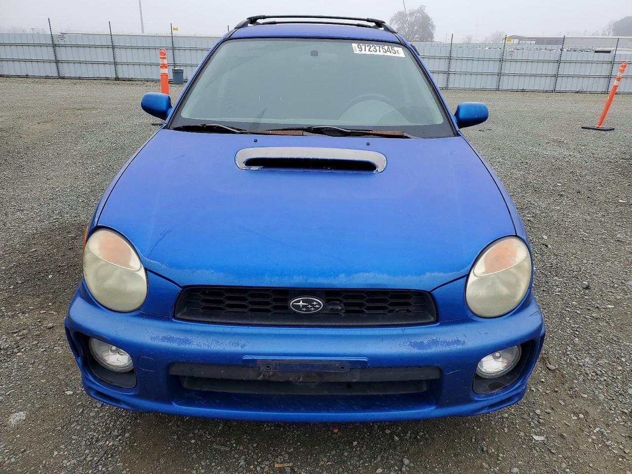 2002 Subaru Impreza Wrx Blue vin: JF1GG29672G832514