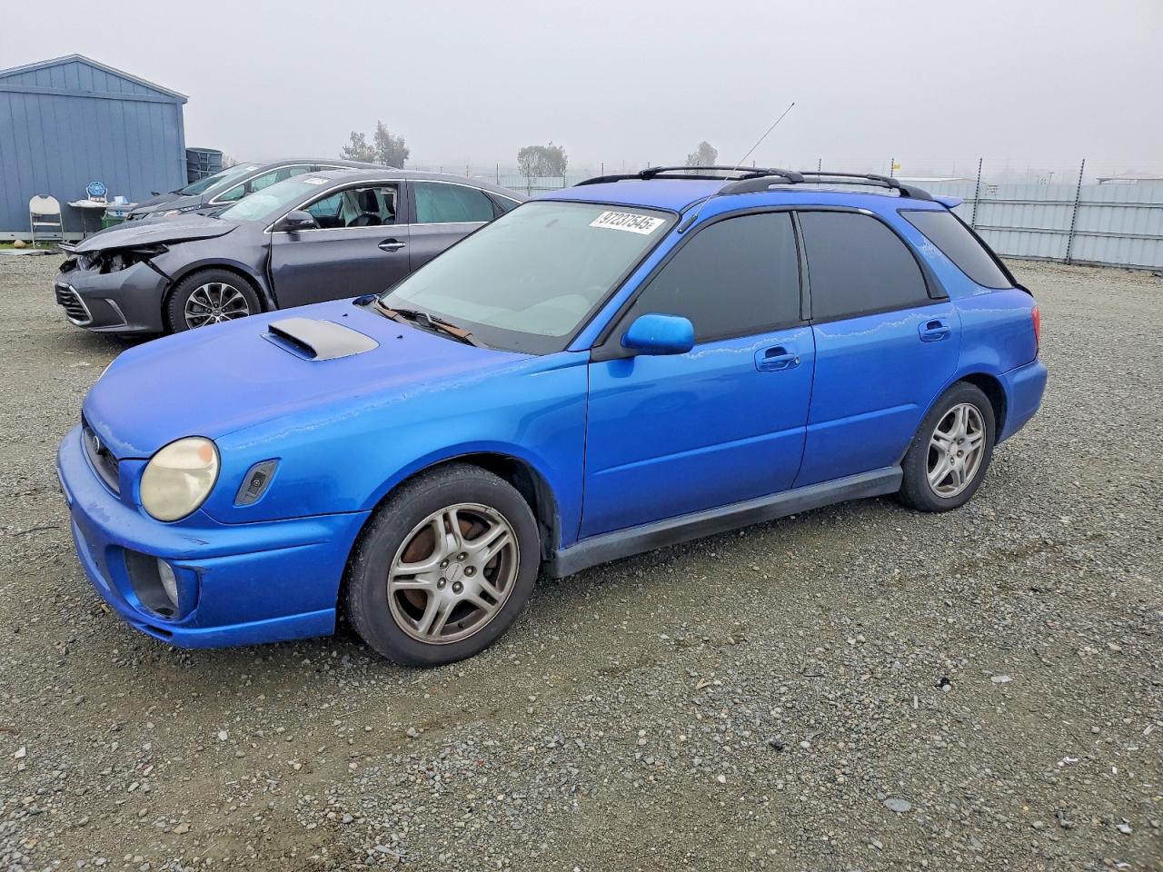 2002 Subaru Impreza Wrx Синий vin: JF1GG29672G832514