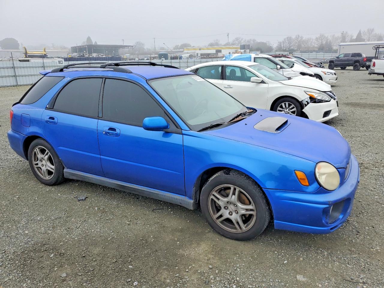 2002 Subaru Impreza Wrx Blue vin: JF1GG29672G832514