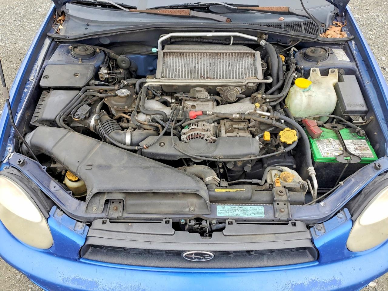 2002 Subaru Impreza Wrx Blue vin: JF1GG29672G832514