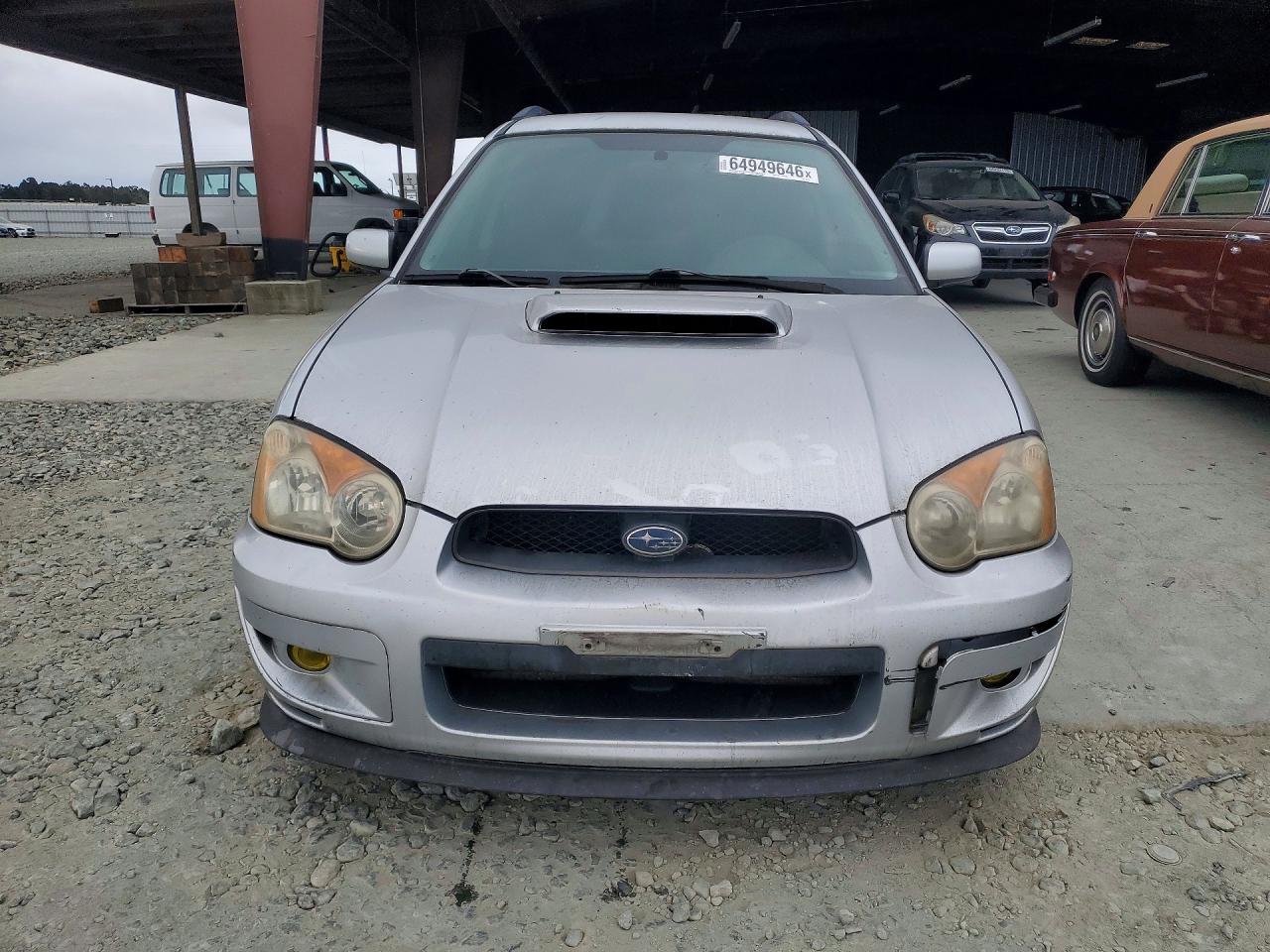 2004 Subaru Impreza Wrx Silver vin: JF1GG29674G803288