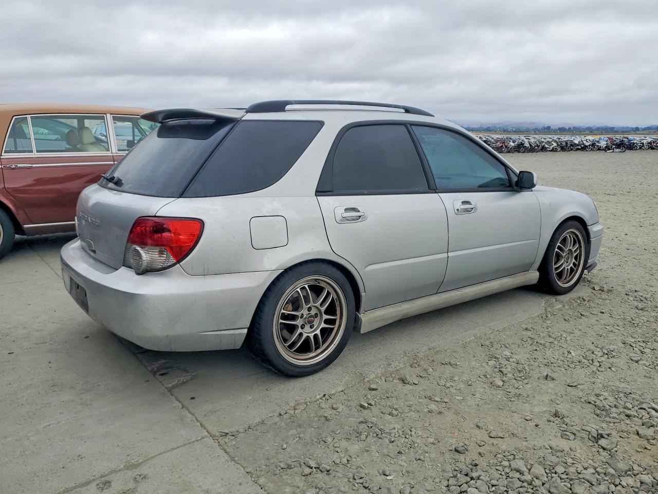 2004 Subaru Impreza Wrx Silver vin: JF1GG29674G803288
