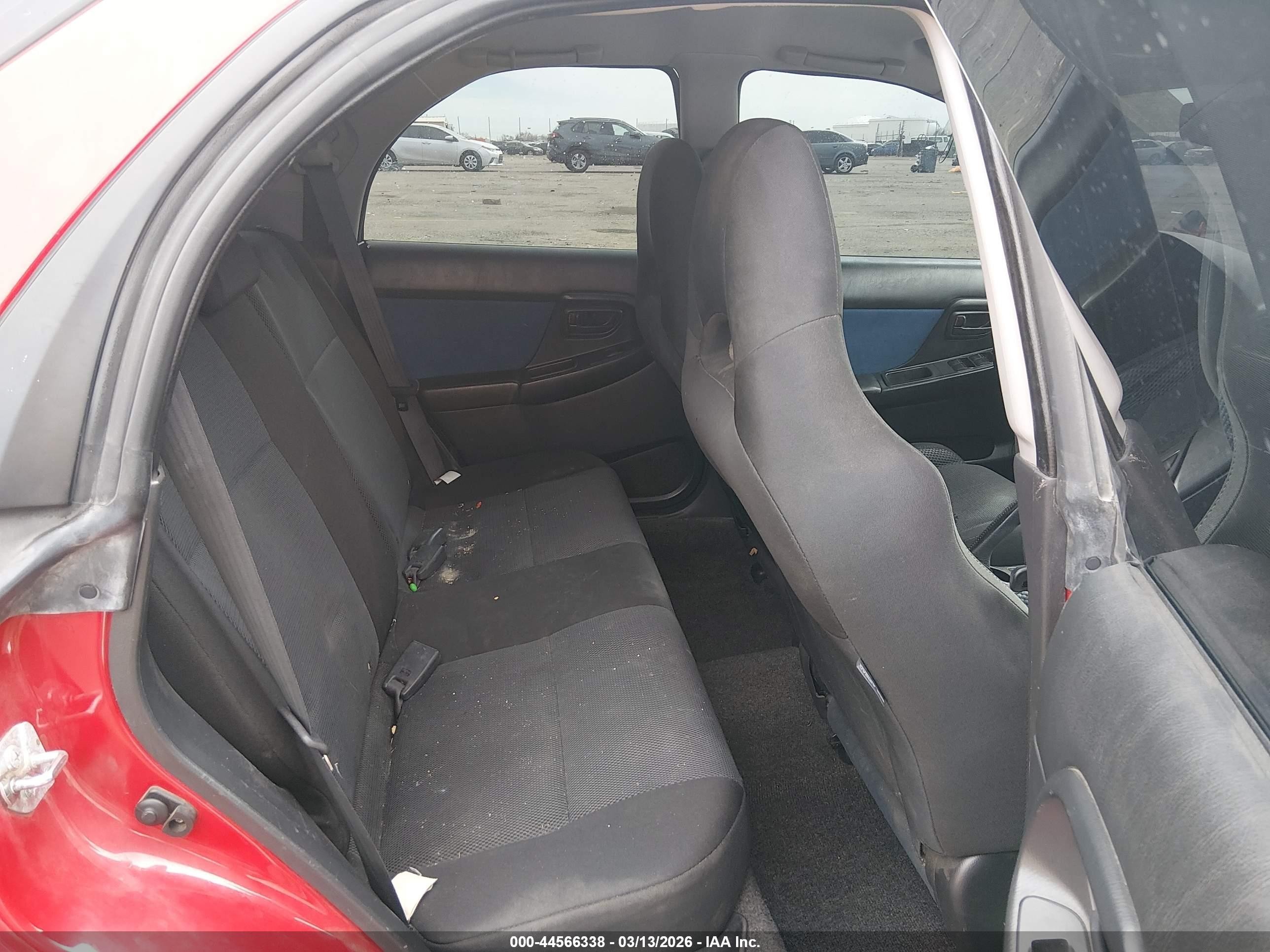 2004 Subaru Impreza Wrx Red vin: JF1GG29674G811293