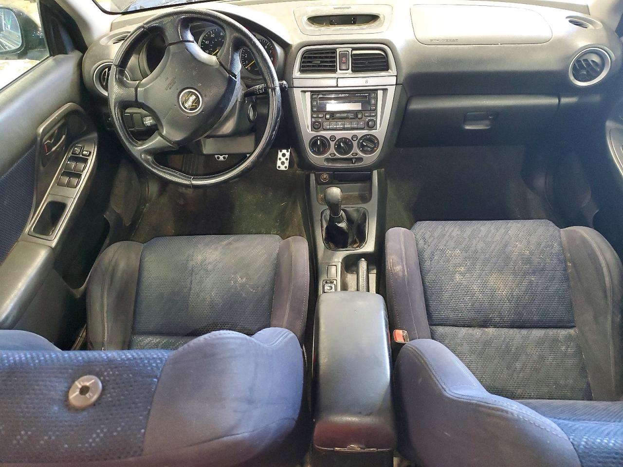 2002 Subaru Impreza Wrx Синий vin: JF1GG29682G822980