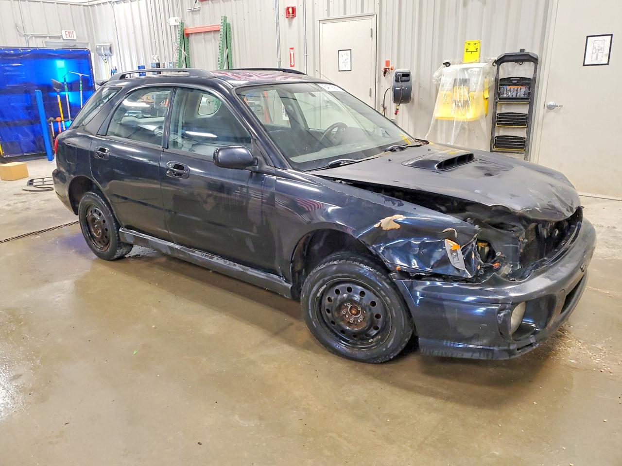 2002 Subaru Impreza Wrx Синий vin: JF1GG29682G822980