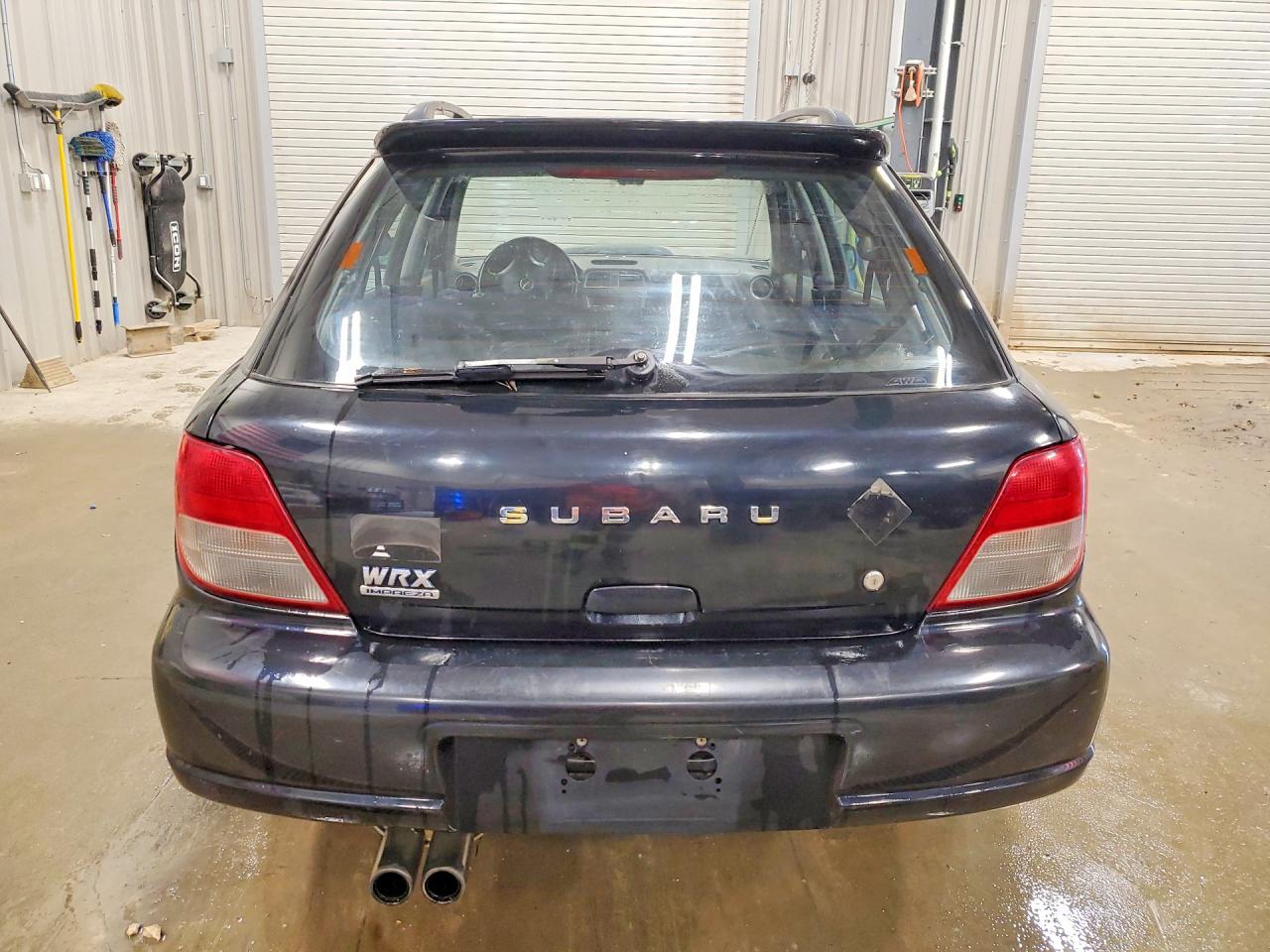 2002 Subaru Impreza Wrx Синий vin: JF1GG29682G822980