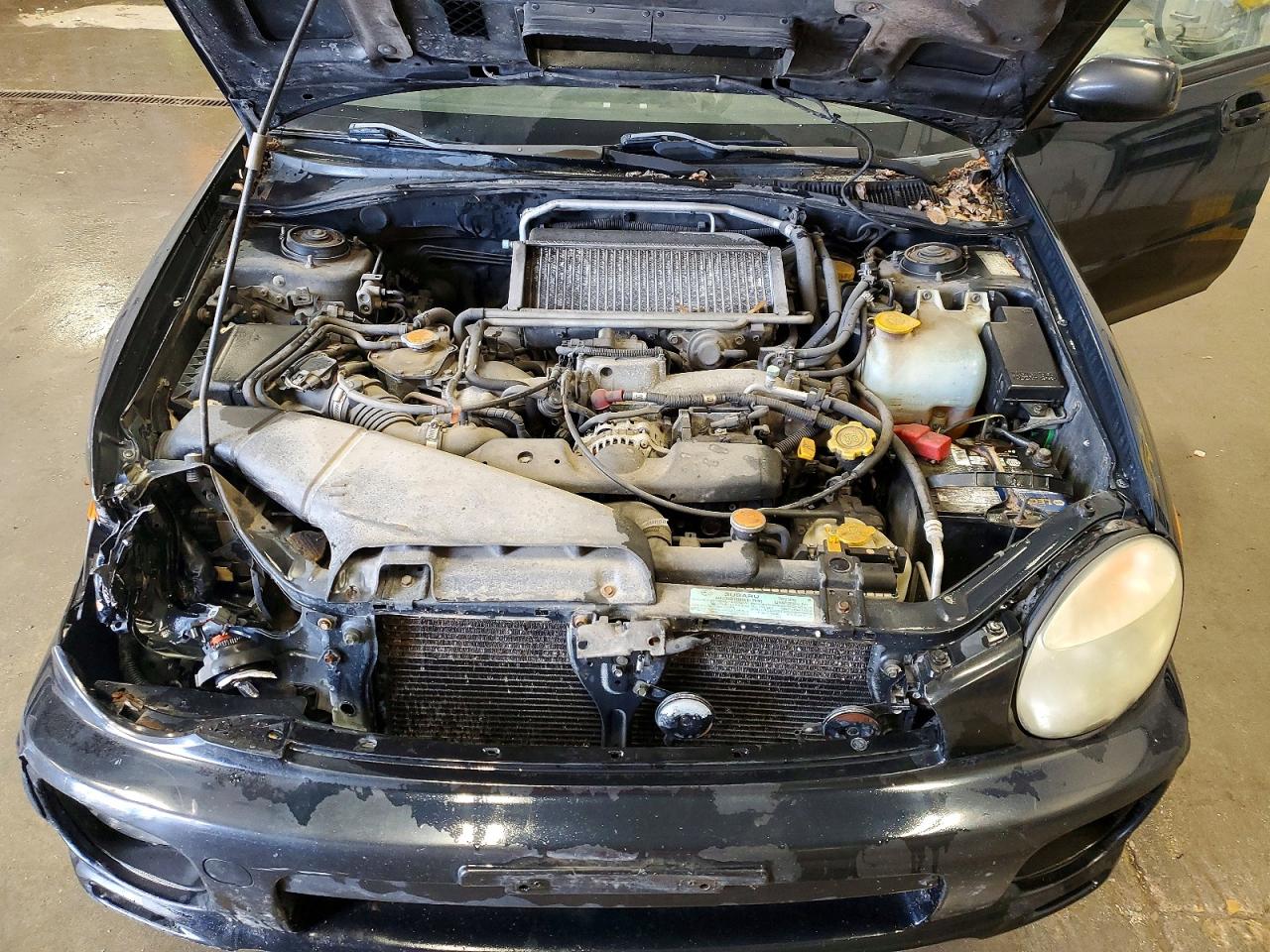 2002 Subaru Impreza Wrx Синий vin: JF1GG29682G822980