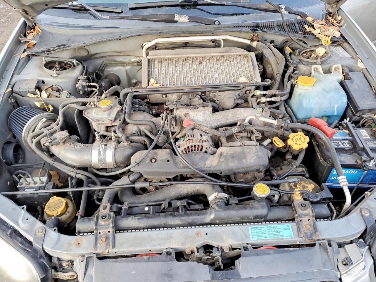 2005 Subaru Impreza Wrx Silver vin: JF1GG29685G802510