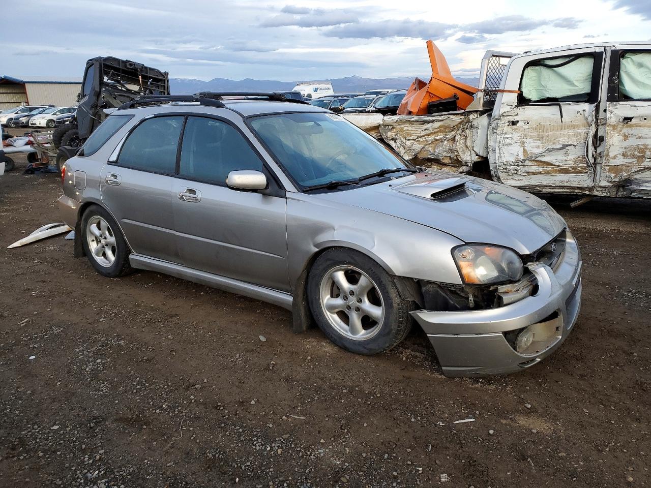 2005 Subaru Impreza Wrx Silver vin: JF1GG29685G802510