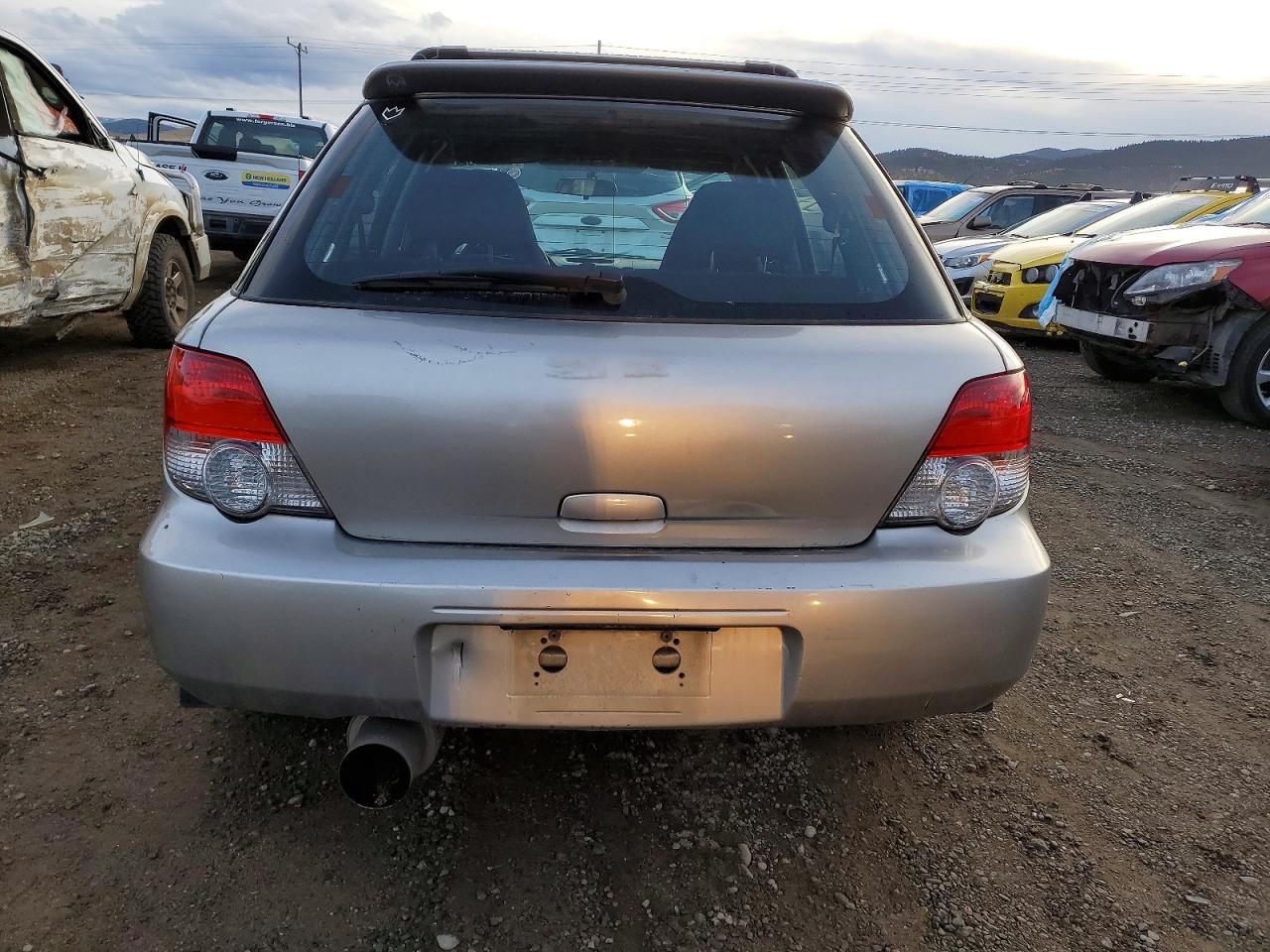 2005 Subaru Impreza Wrx Silver vin: JF1GG29685G802510