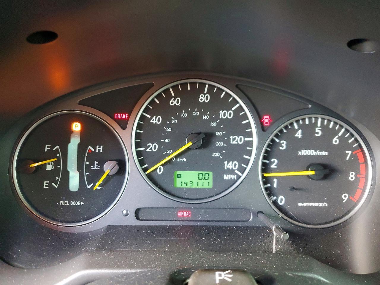 2002 Subaru Impreza Wrx Silver vin: JF1GG29692H831097
