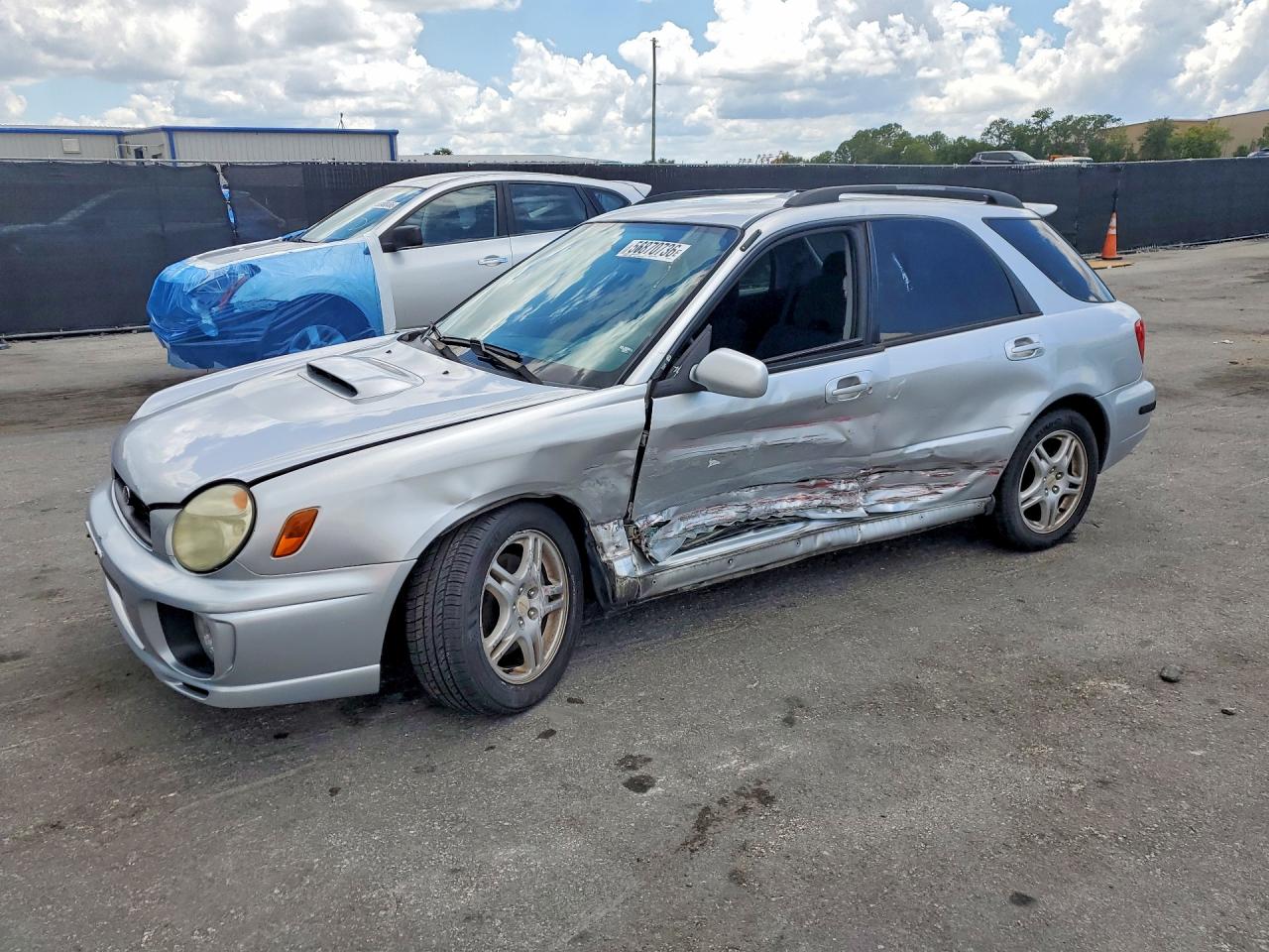 2002 Subaru Impreza Wrx Silver vin: JF1GG29692H831097