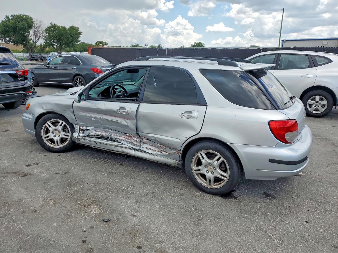 2002 Subaru Impreza Wrx Silver vin: JF1GG29692H831097