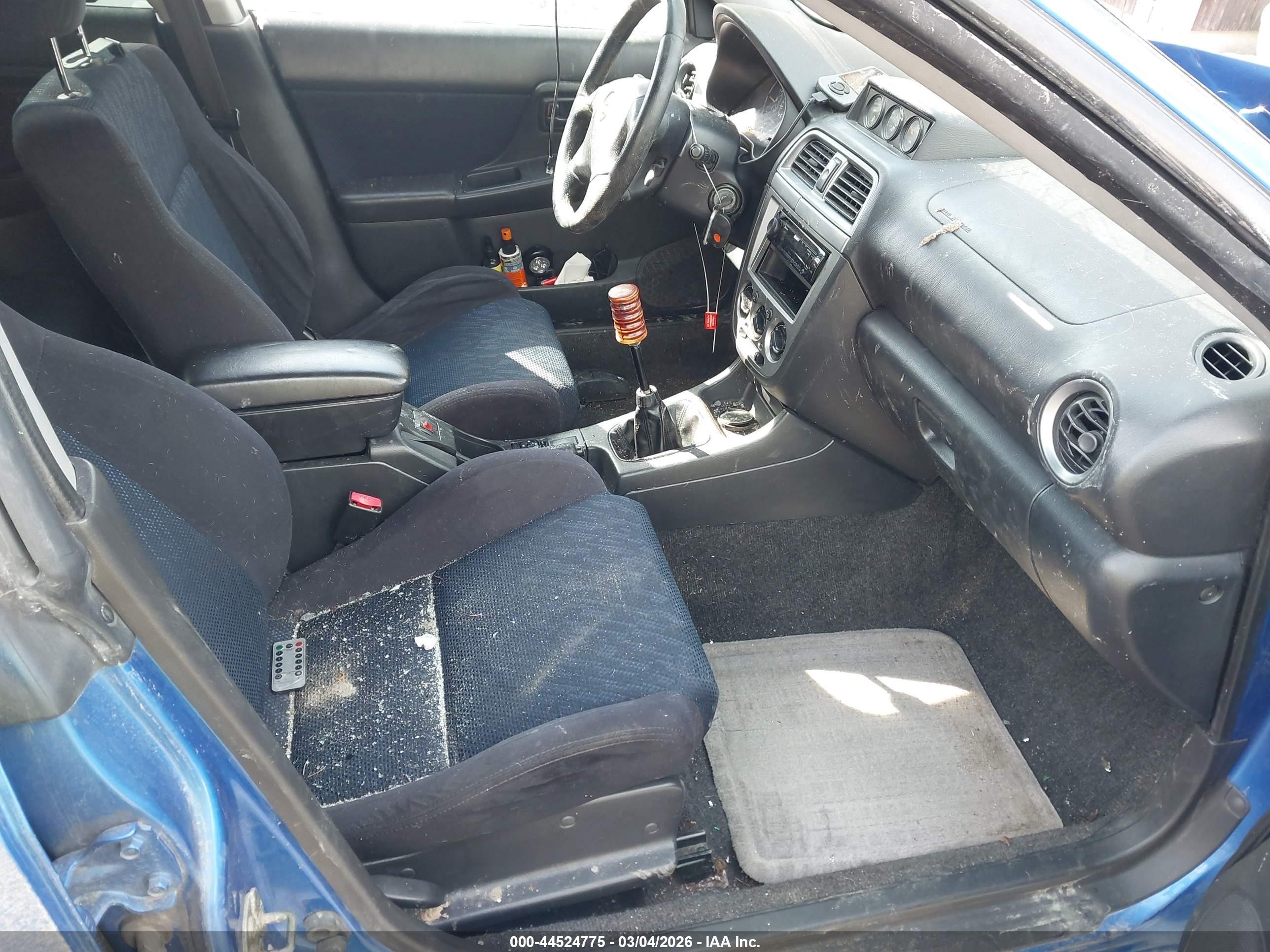 2002 Subaru Impreza Wrx Blue vin: JF1GG296X2G819322