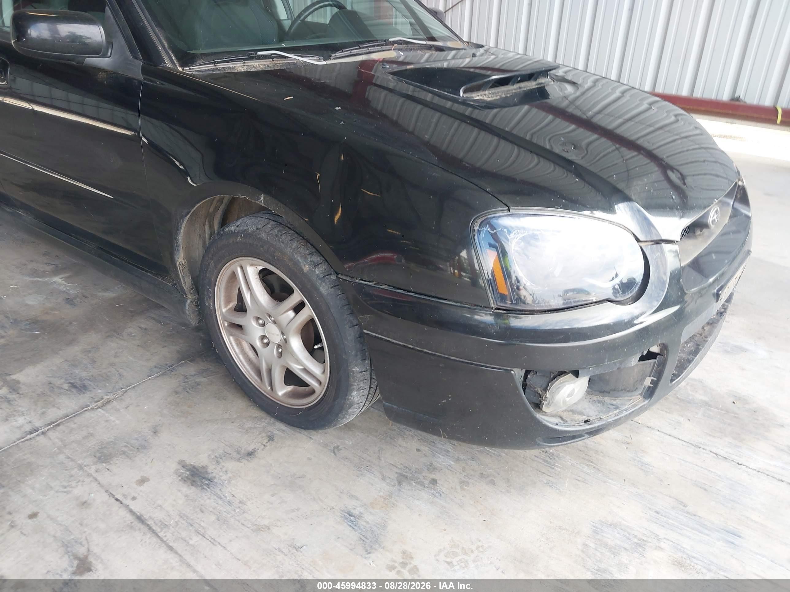 2004 Subaru Impreza Wrx Black vin: JF1GG296X4H820774