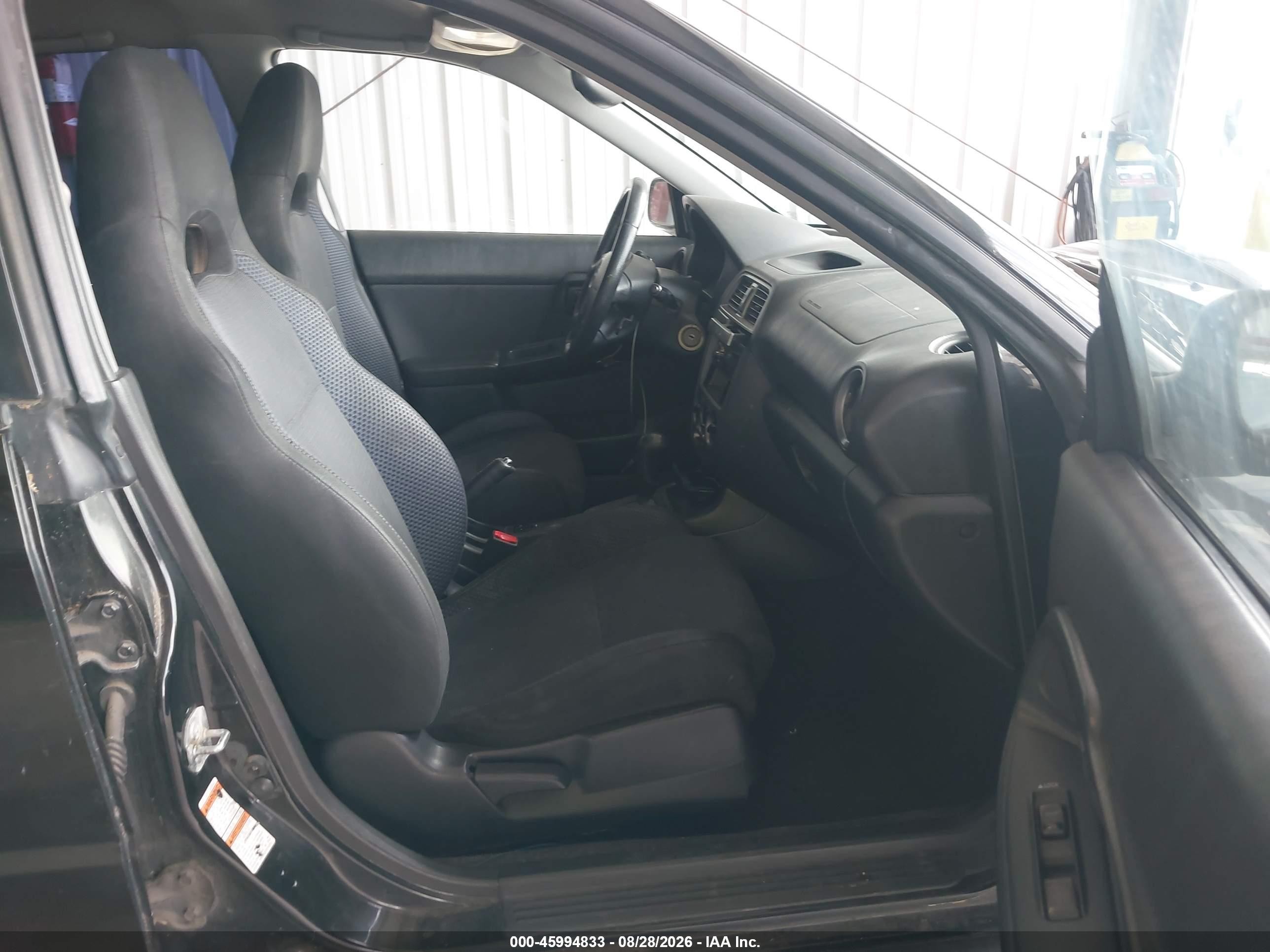 2004 Subaru Impreza Wrx Black vin: JF1GG296X4H820774
