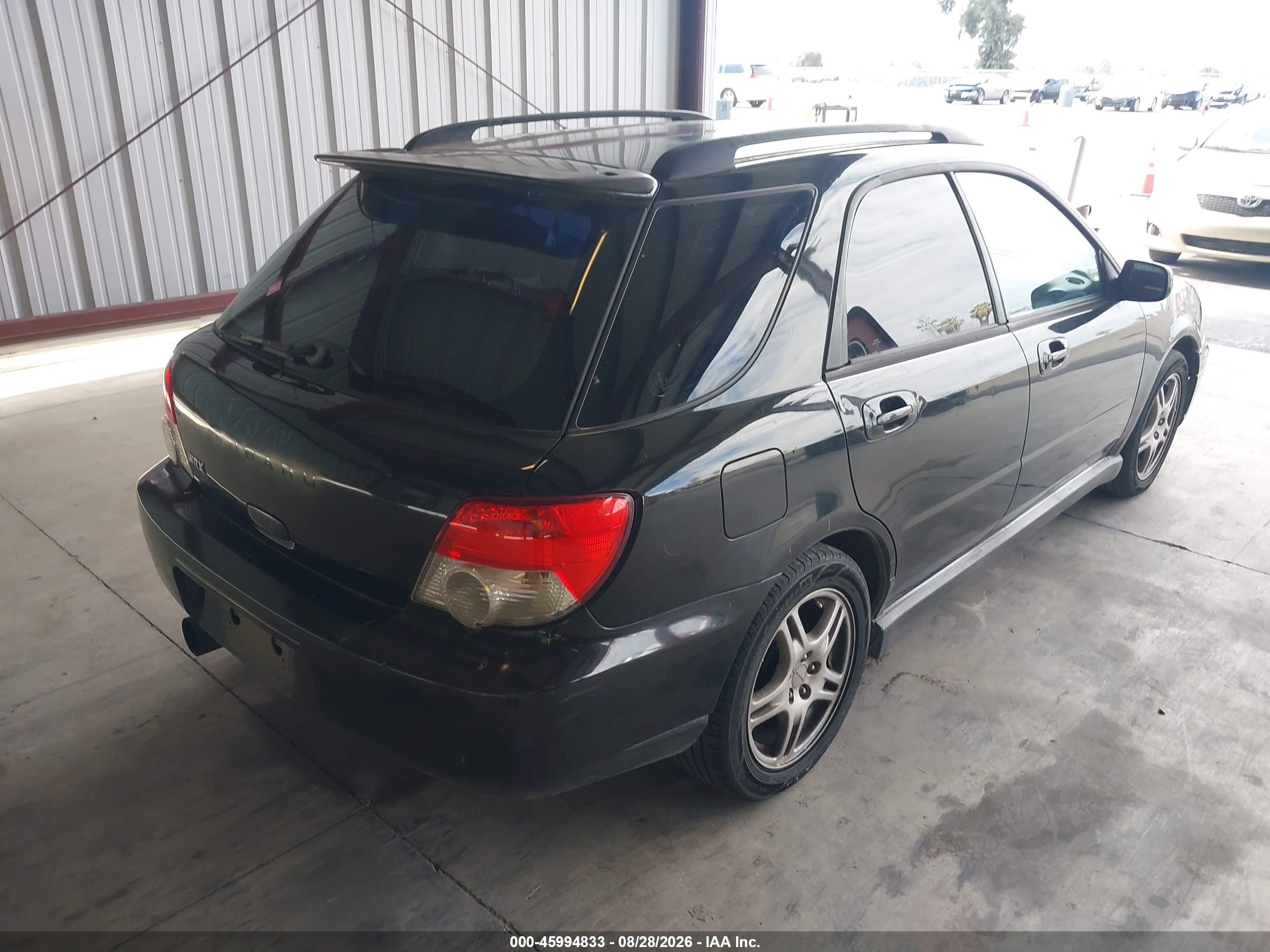 2004 Subaru Impreza Wrx Black vin: JF1GG296X4H820774