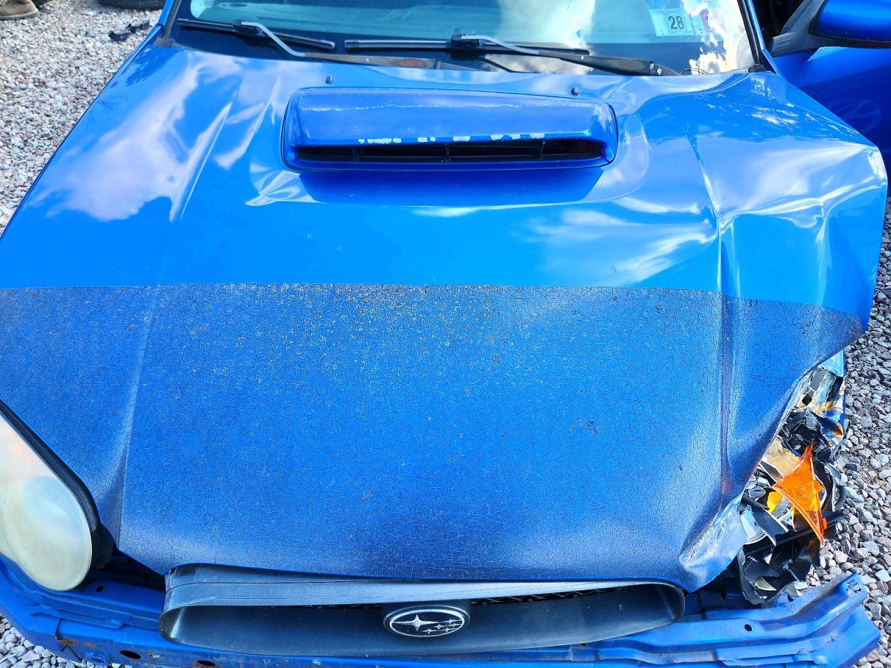2005 Subaru Impreza Wrx Blue vin: JF1GG296X5G801360