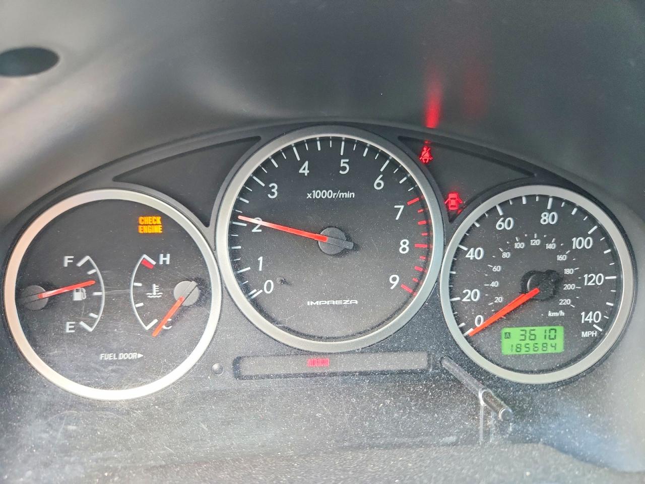 2005 Subaru Impreza Wrx Blue vin: JF1GG296X5G801360