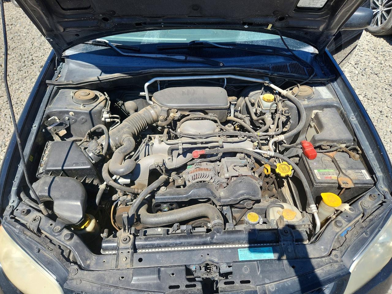 2007 Subaru Impreza 2.5i Black vin: JF1GG61607H817969