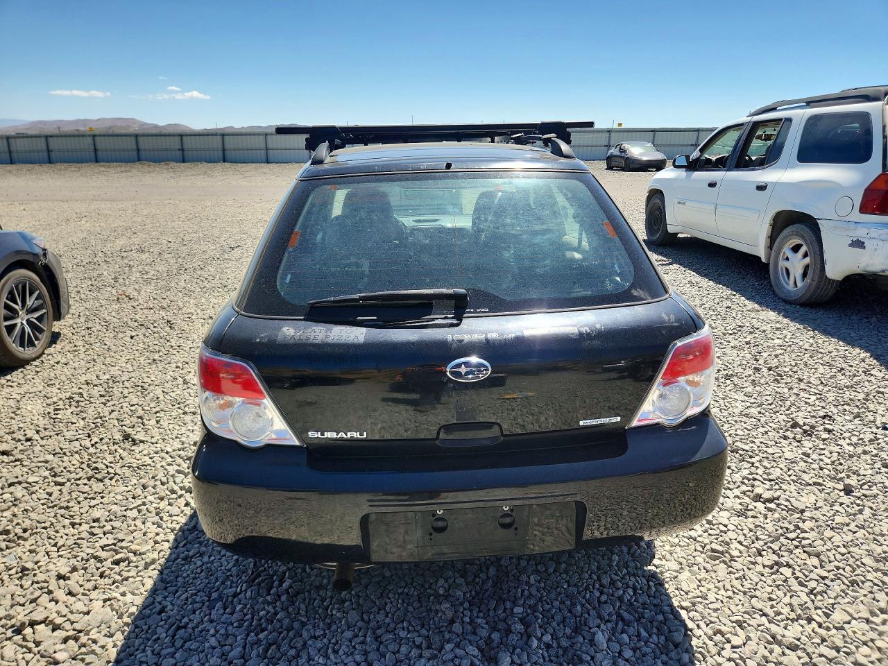 2007 Subaru Impreza 2.5i Black vin: JF1GG61607H817969