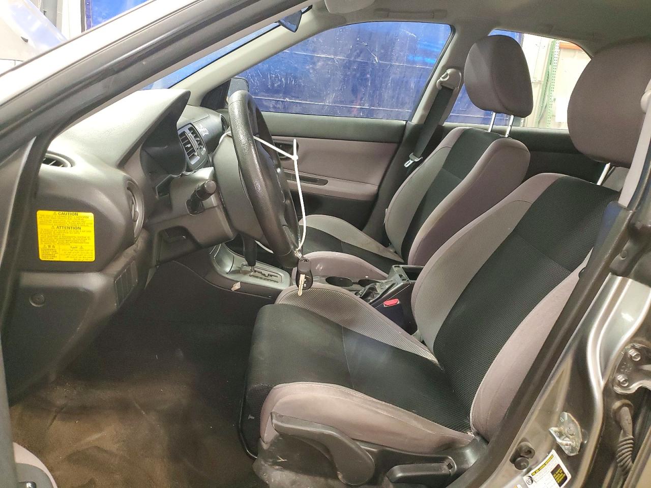 2007 Subaru Impreza 2.5i Silver vin: JF1GG61617H808861