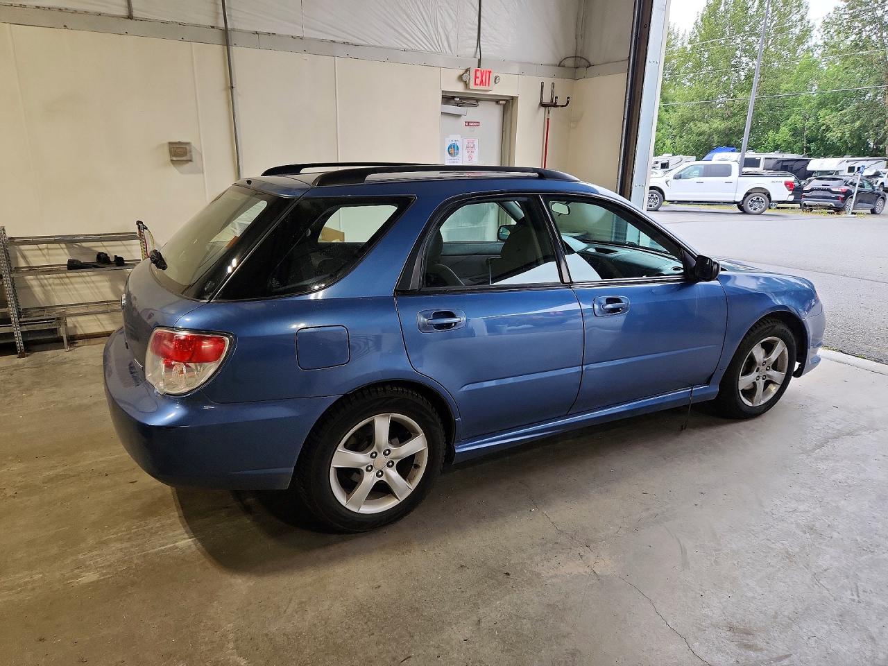 2007 Subaru Impreza 2.5i Blue vin: JF1GG61617H817821